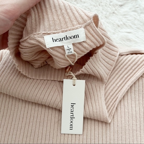 HEARTLOOM | Nwt Mio Knit Top Cream Beige Size Large - Picture 9 of 11